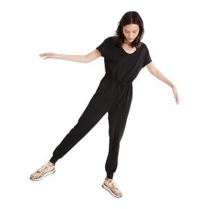 NWOT MWL Madewell | Black Breeze Drawstring Jumpsuit L